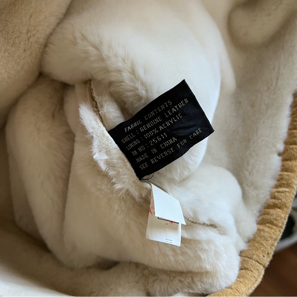 Vintage Jones New York Heavy Suede Leather Coat - Picture 7 of 8